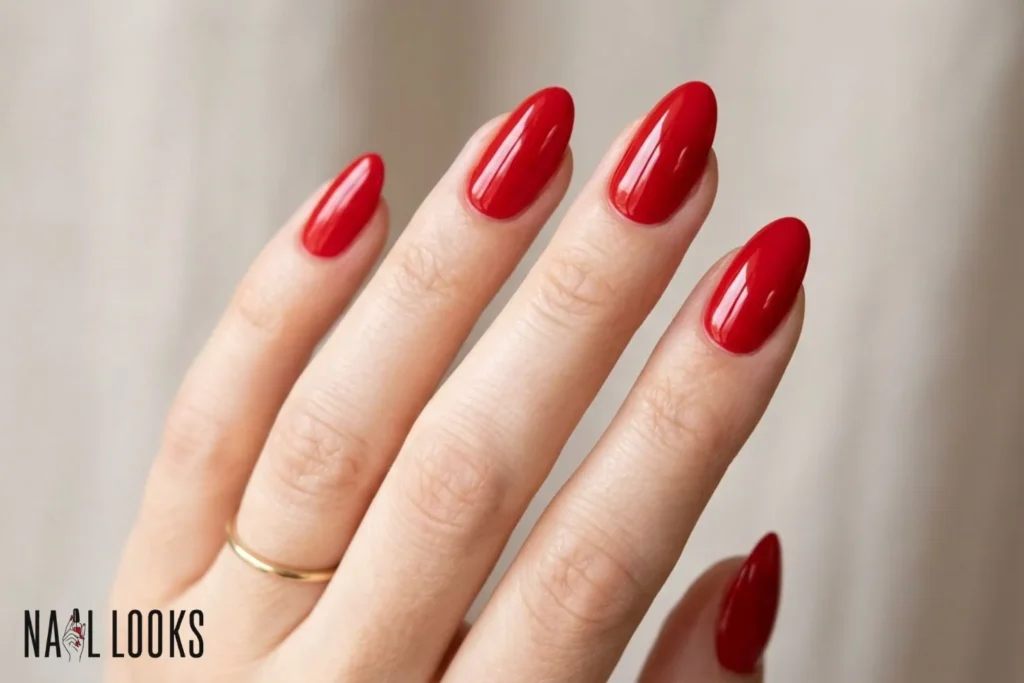 Bold Red Nails