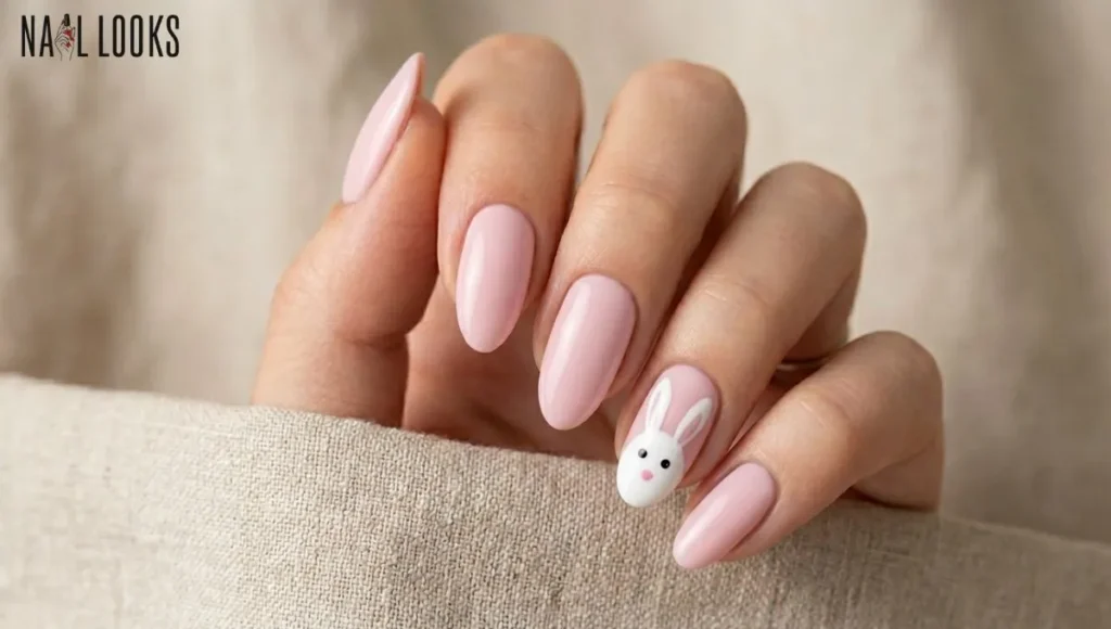 Bunny Accent Nail
