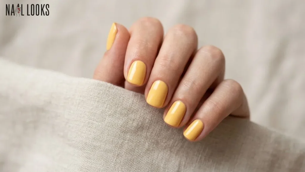 Chick Yellow Nails