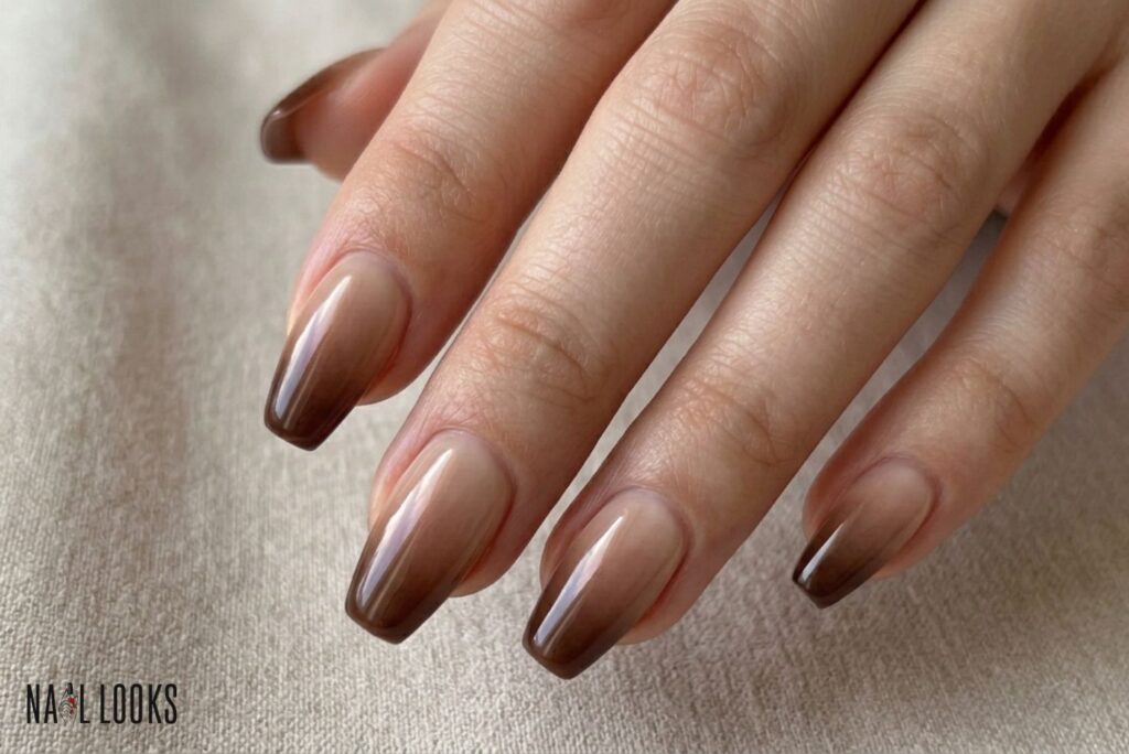 Chocolate Brown Ombre