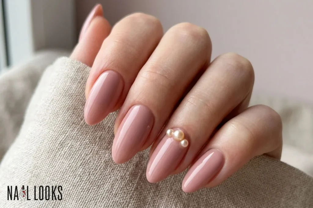 Dusty Rose with Pearl Accent