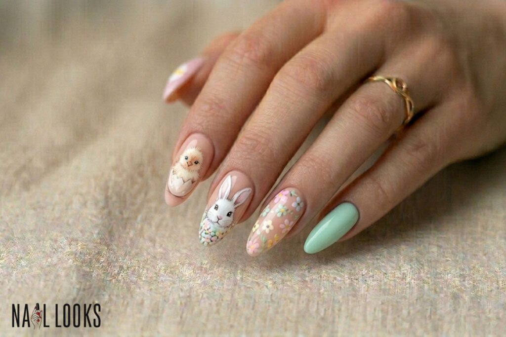 Easter Nail Art — Full Themed Mix-and-Match Set