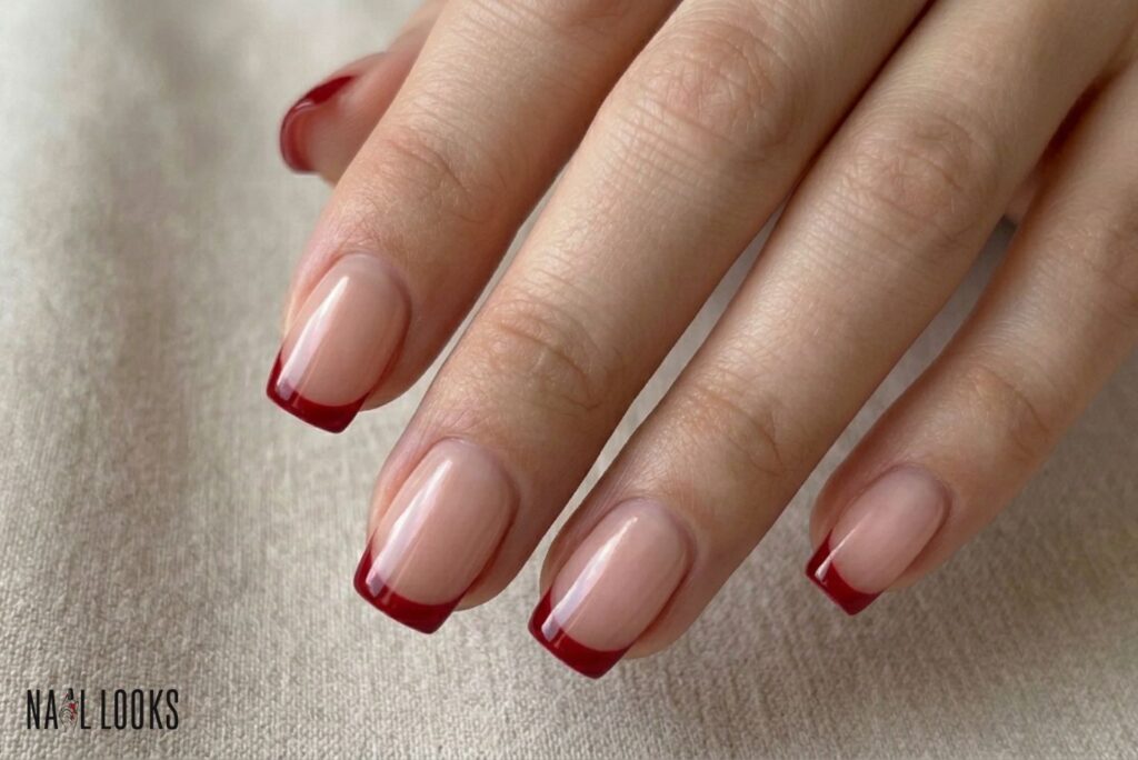 French Tip With a Twist