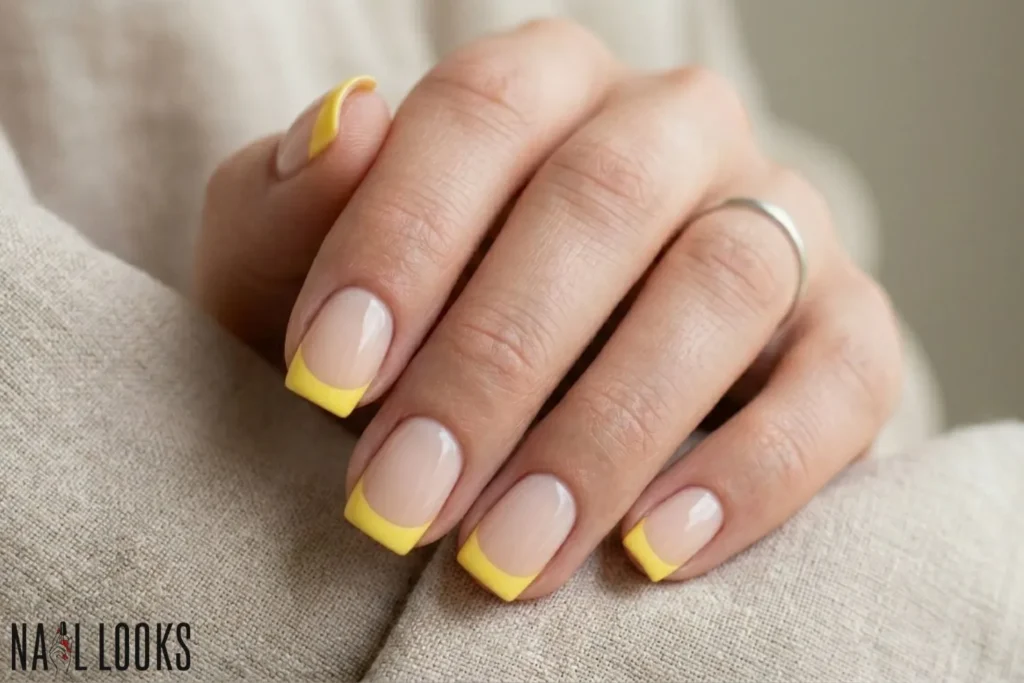 Lemon Yellow Tips
