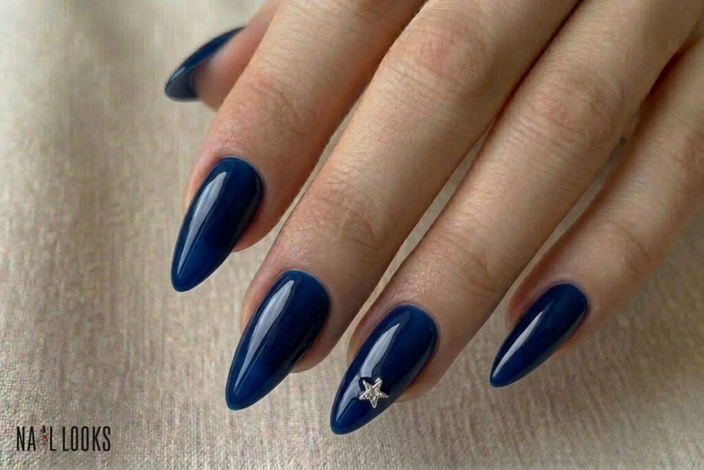 Midnight Blue Stiletto