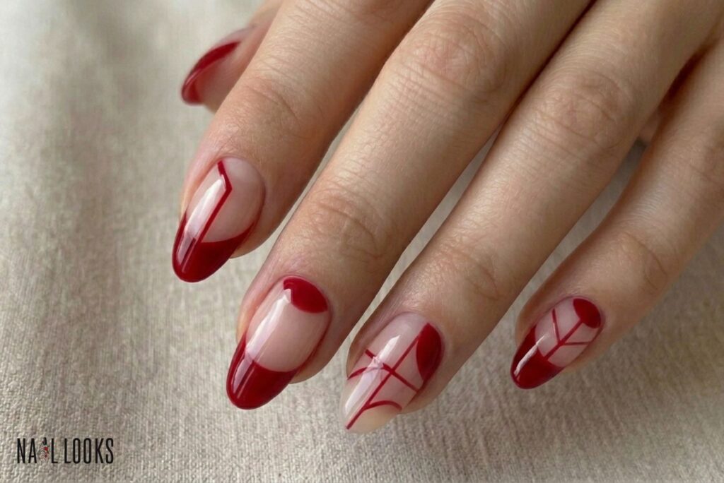 Negative Space Nail Art