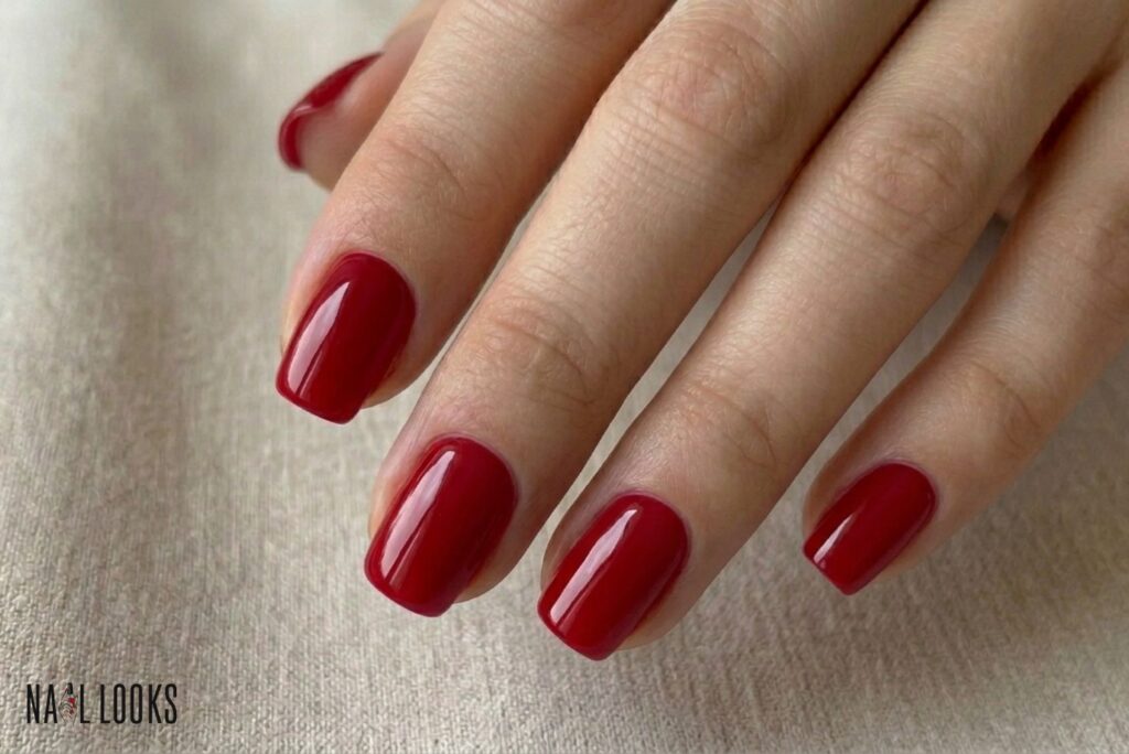 Red Nails — Classic But Hot