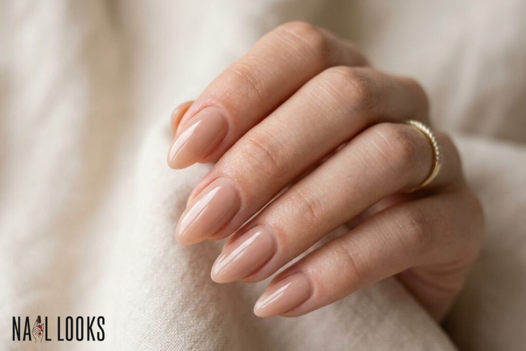 Soft-Nude-Almond-Nails