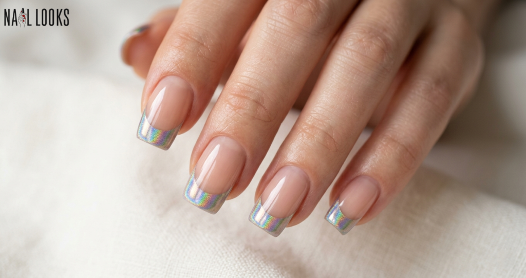 holographic french tips