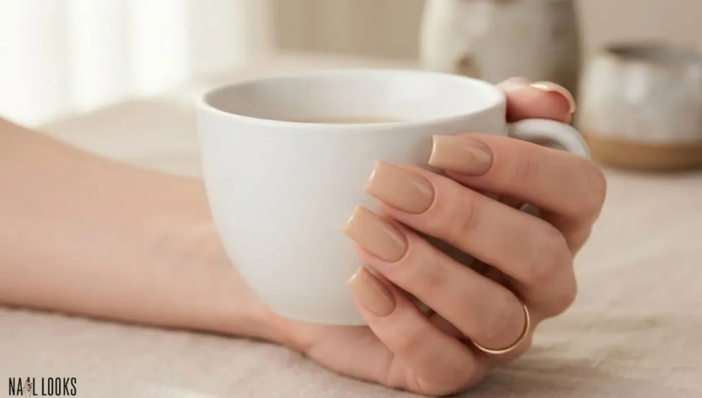 Classic Nude Duck Nails