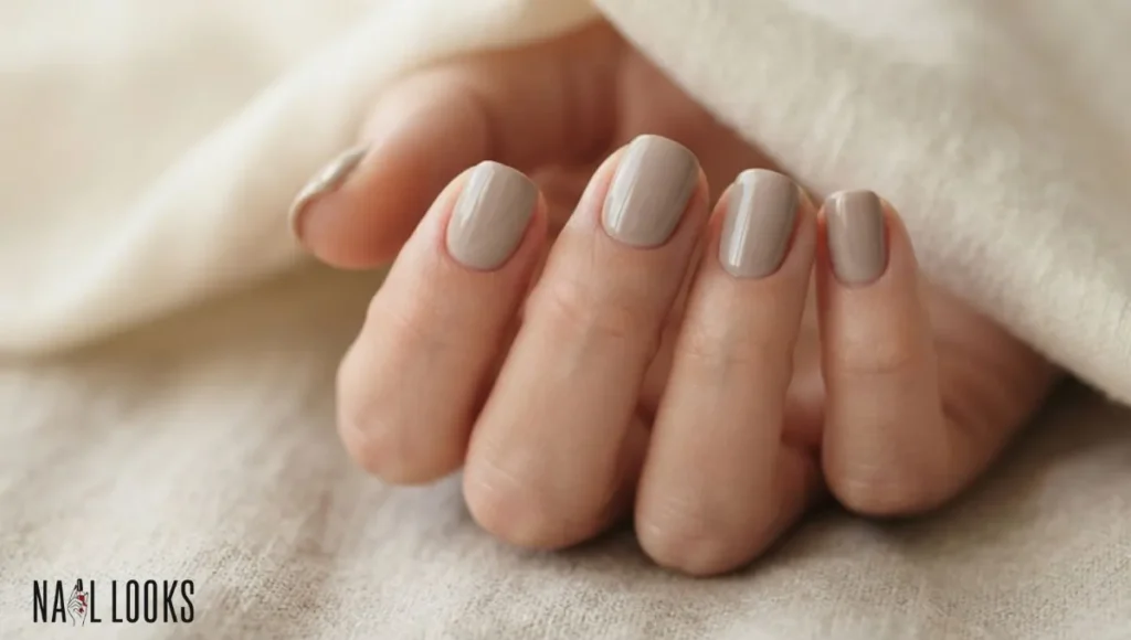 Classy Neutral Thanksgiving Nails