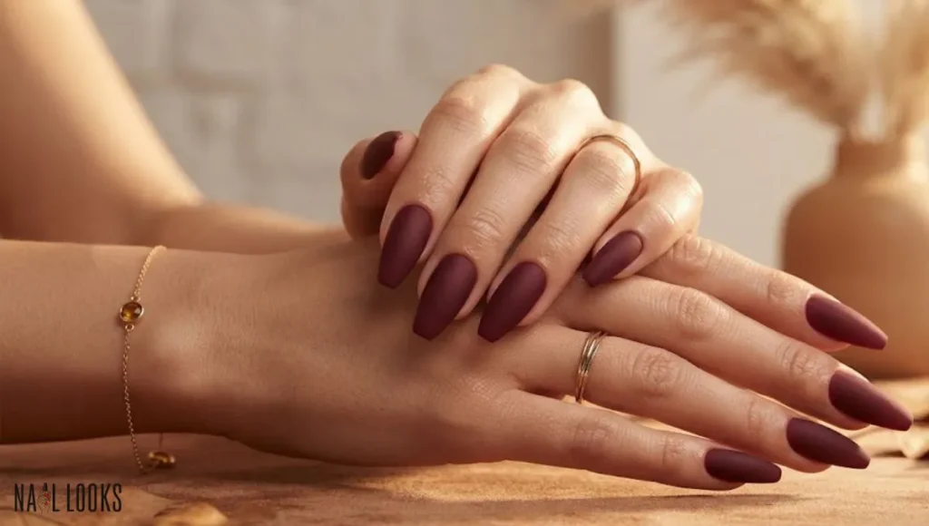 Deep Burgundy for Fall