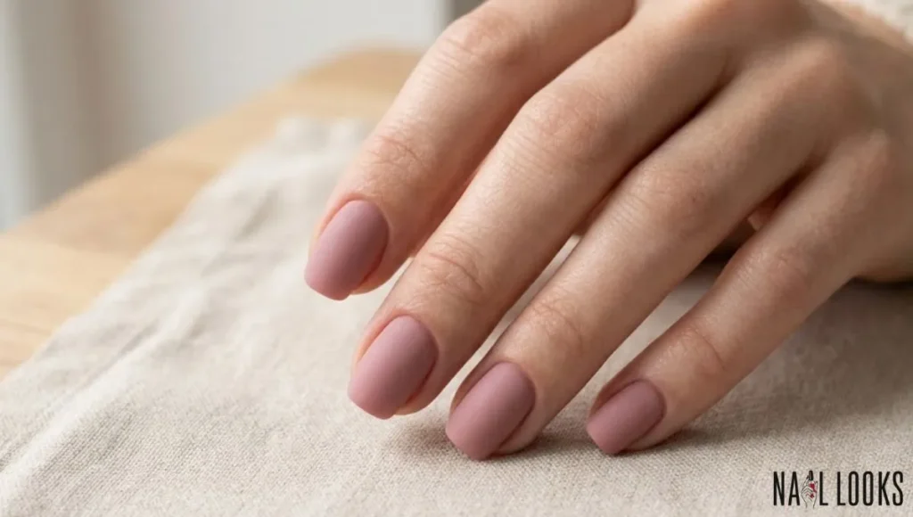 Dusty Rose With Matte Finish