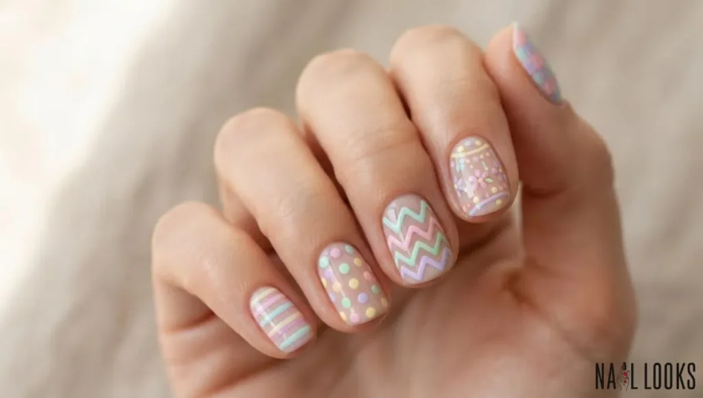 Easter Egg Nails