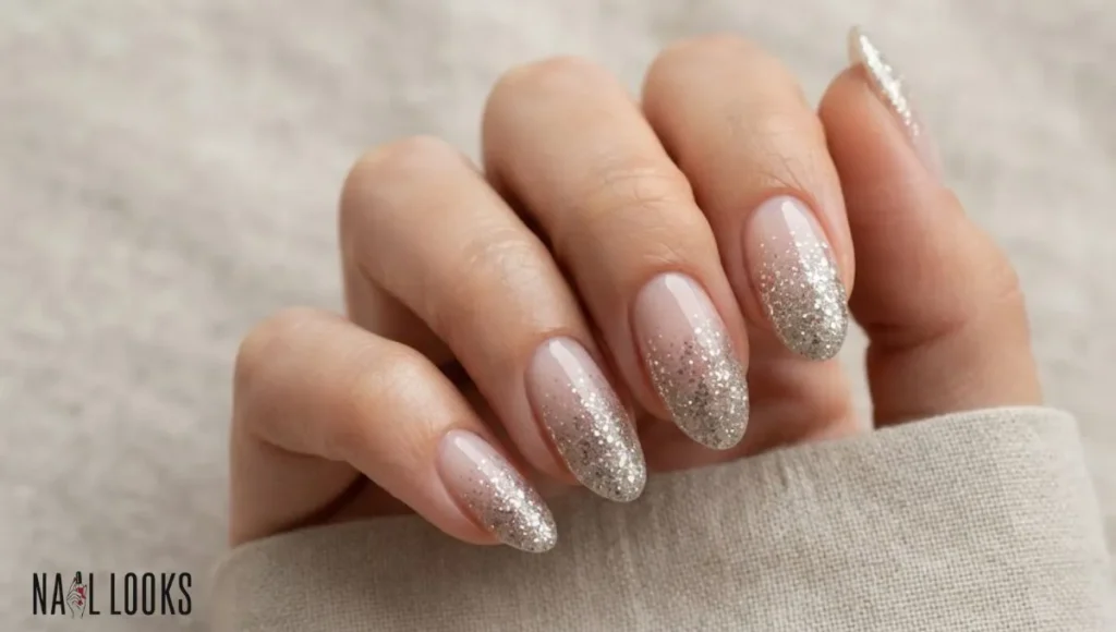 Glitter Ombre Nails