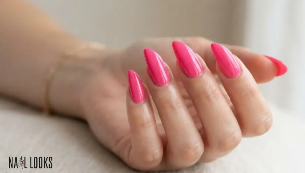 Lipstick Acrylic Nails