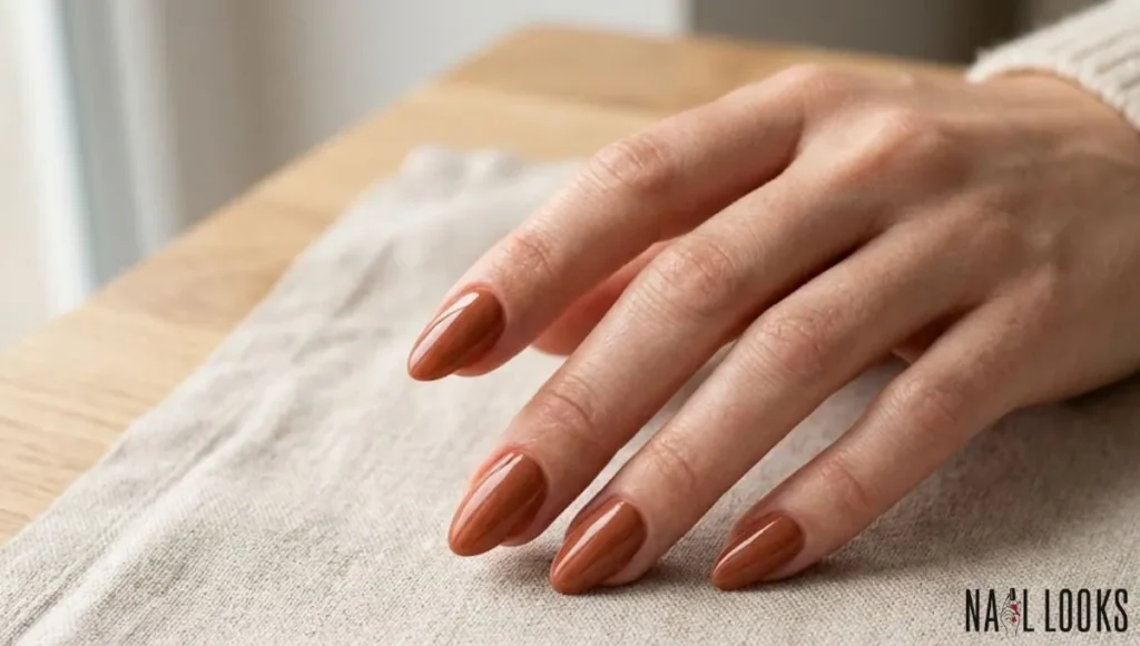 Mocha Latte Nails