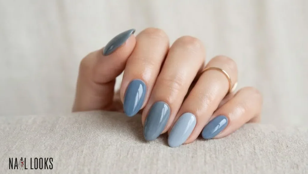 Muted Blues and Grey Tones