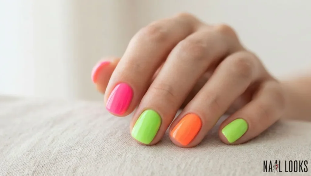 Neon Nails - Mix and Match