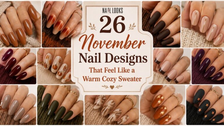 November Nail designs