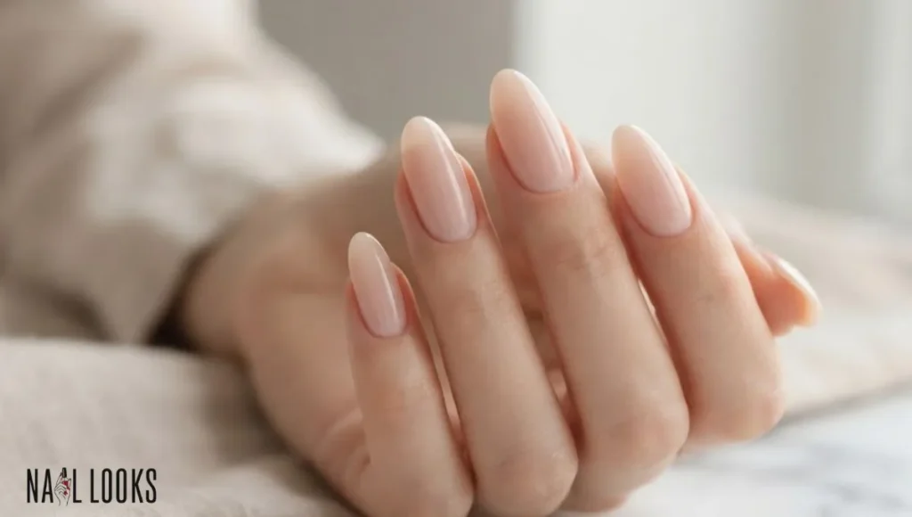 Oval Acrylic Nails