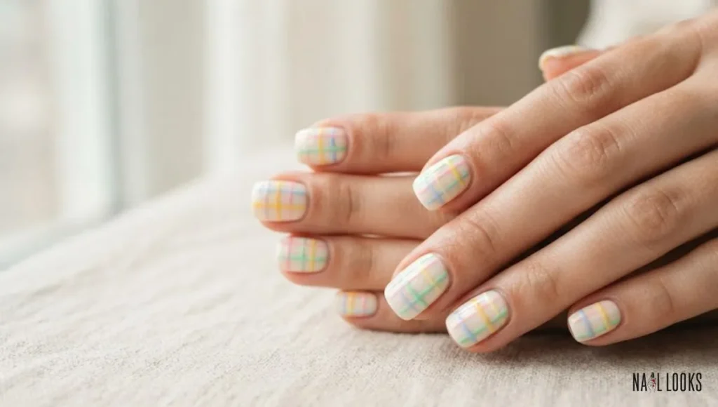 Pastel Grid Lines