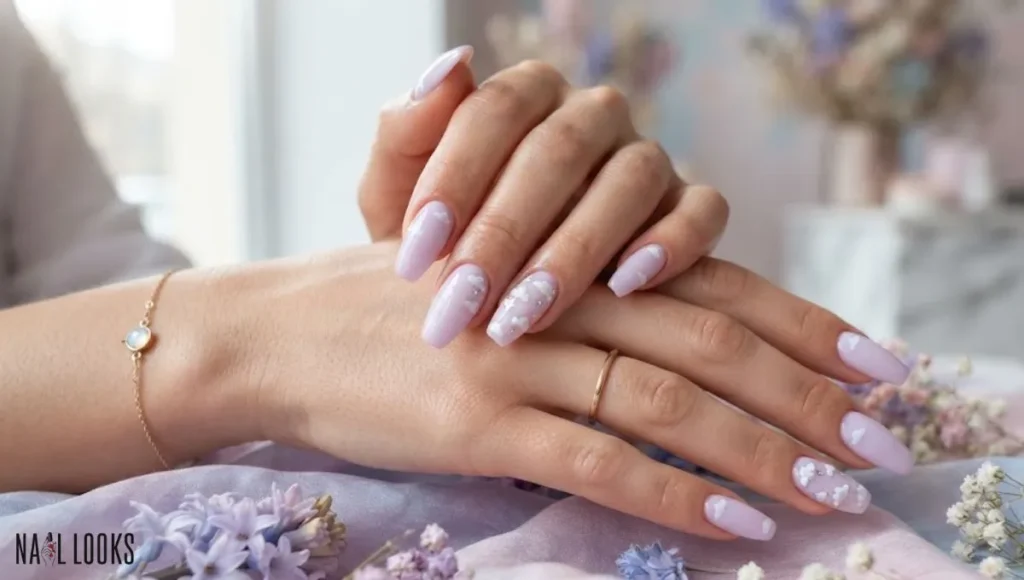 Pastel Lilac Clouds