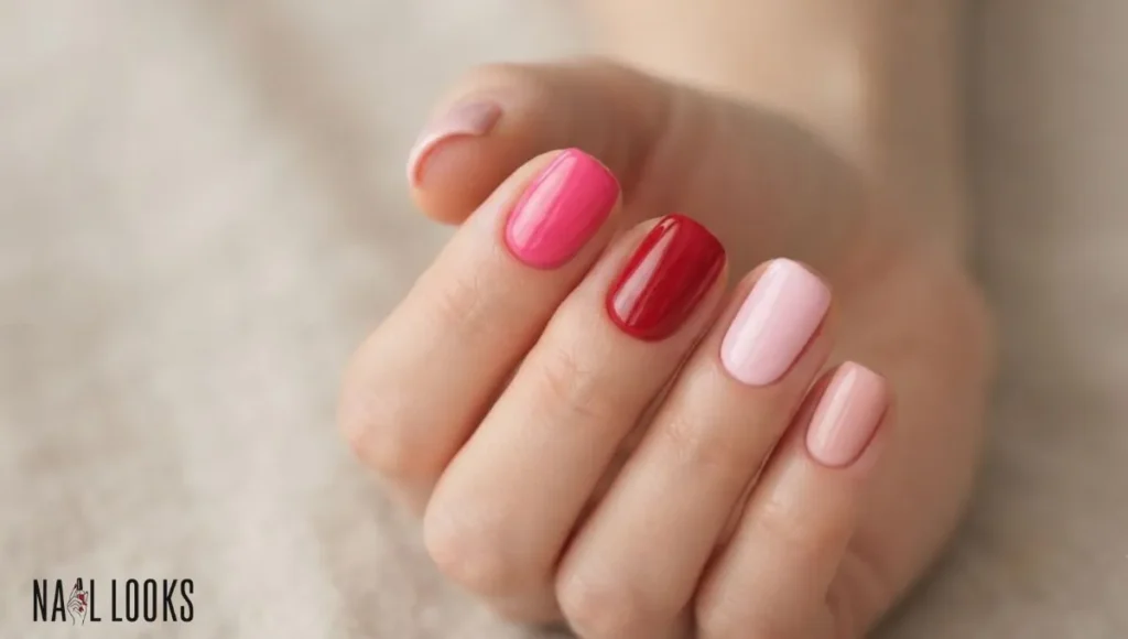 Pink and Red Mixed Set