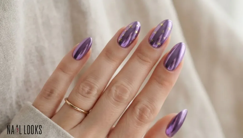 Purple Chrome With Star Details