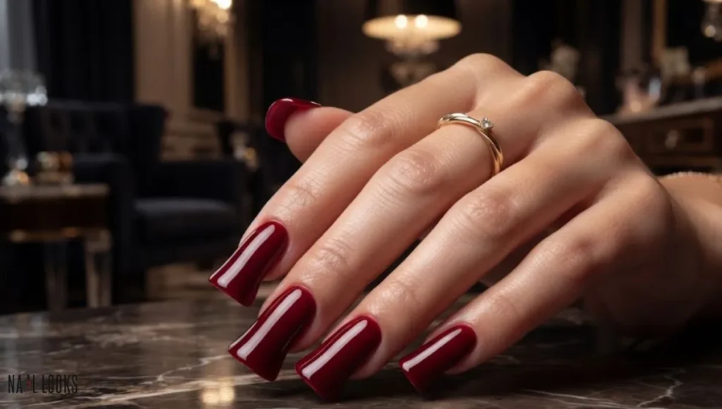 Red Duck Nails