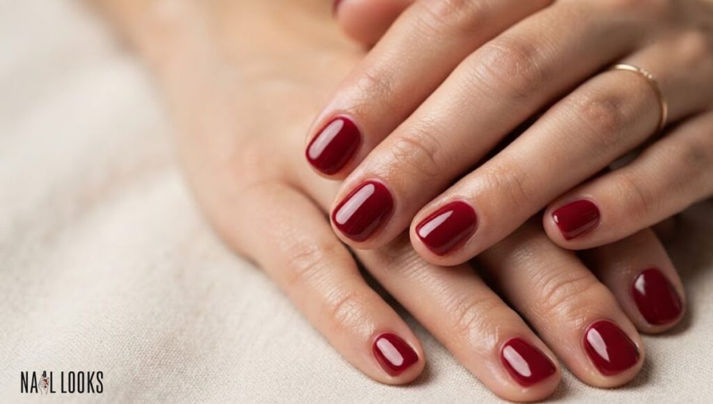 Short Round Nails
