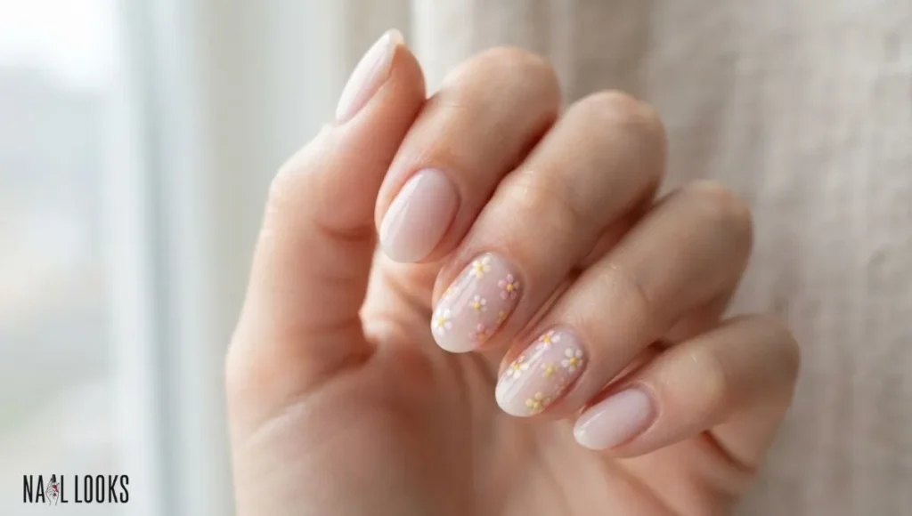 Tiny Flowers on a Sheer Base