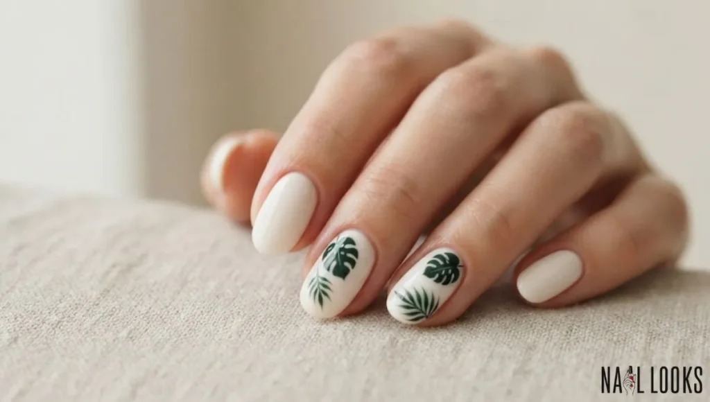 Tropical Leaf Art