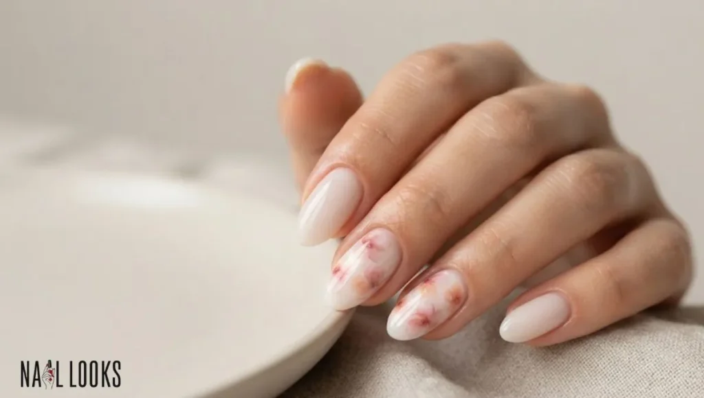 Watercolor Floral Nails