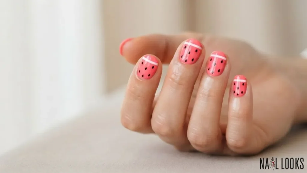 Watermelon Nails