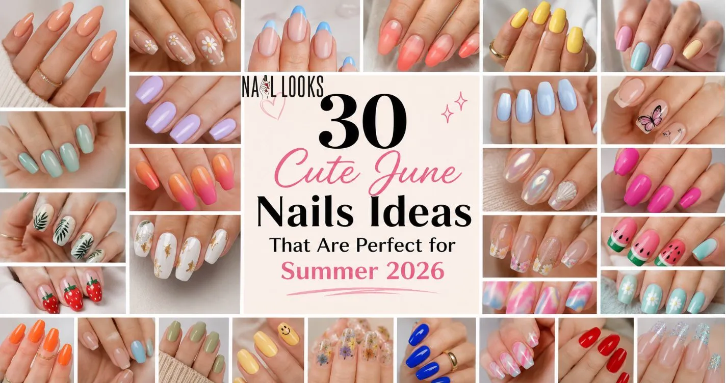 cute june nails ideas