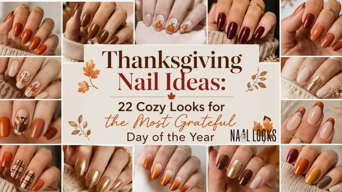 thanksgiving nail ideas