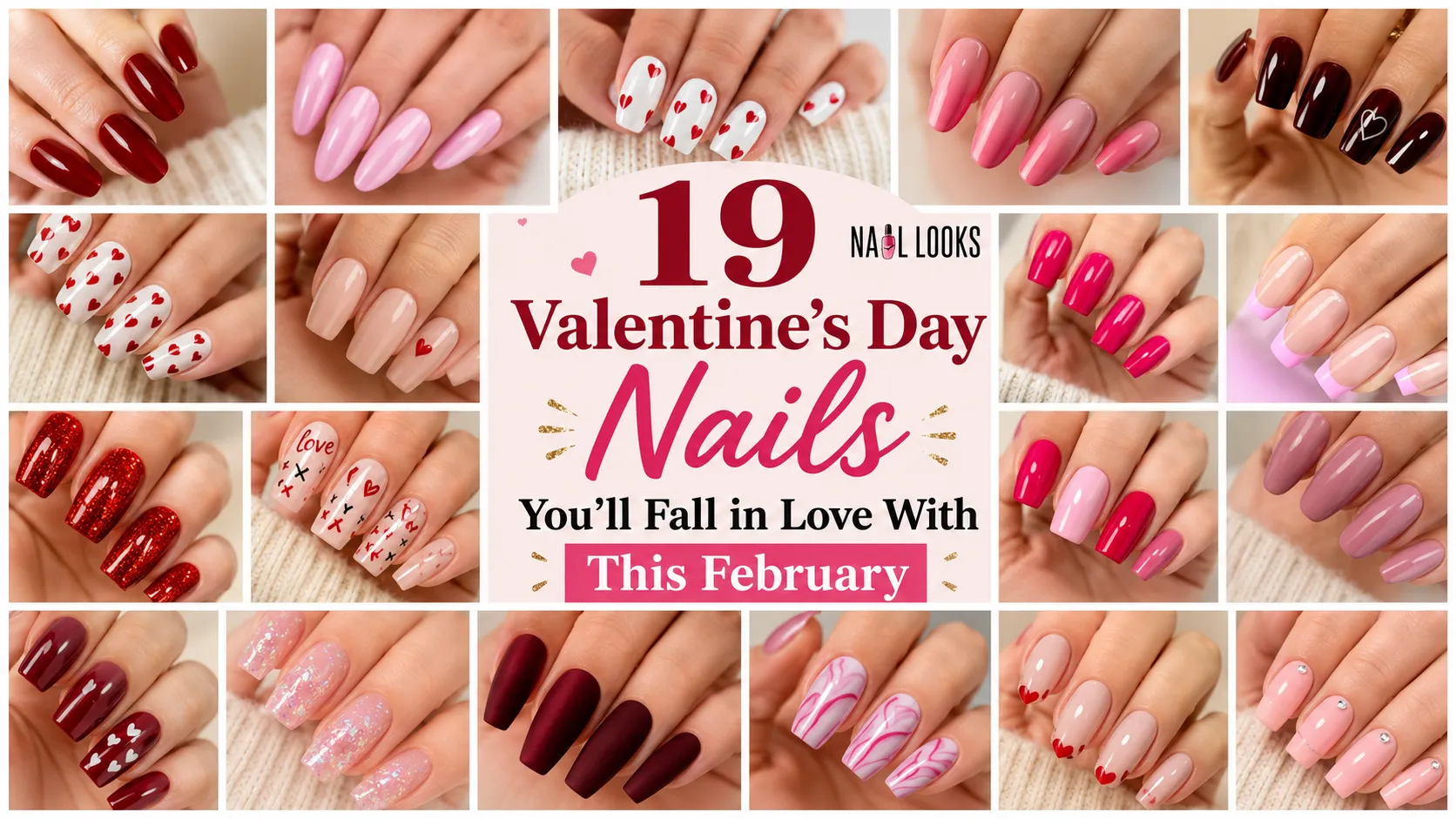 valentines day nails