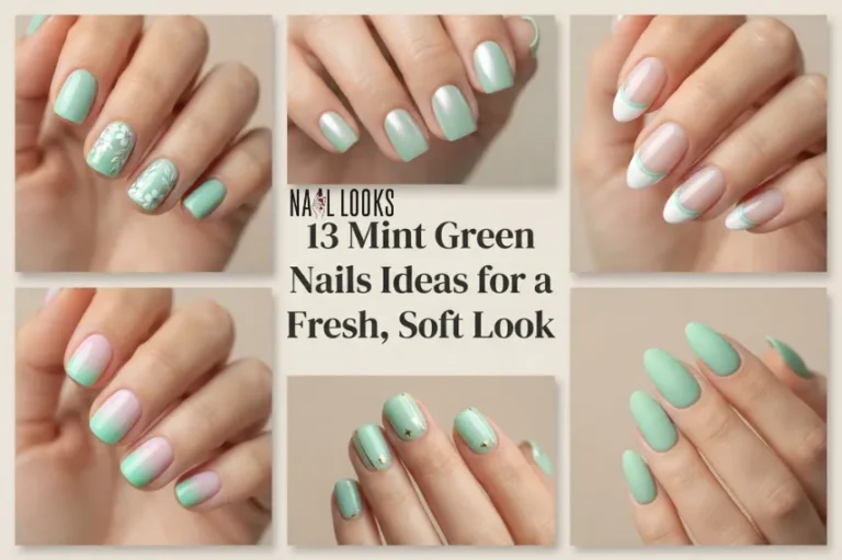 13 Mint Green Nails Ideas for a Fresh, Soft Look