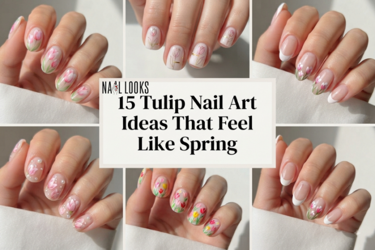 15 Tulip Nail Art Ideas That Feel Like Spring