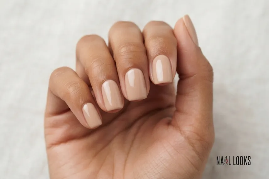 Clean Nude Nails