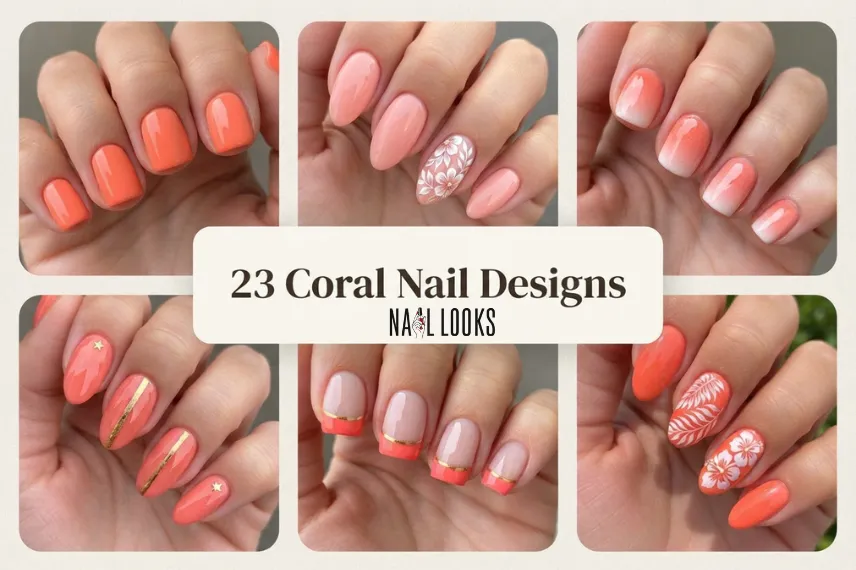 Coral Nail Designs