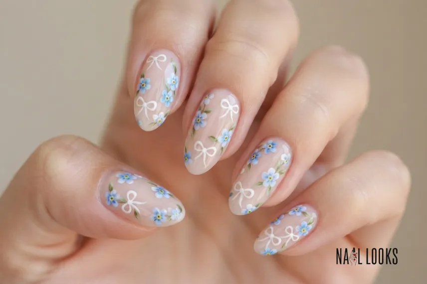 Cute Blue Florals