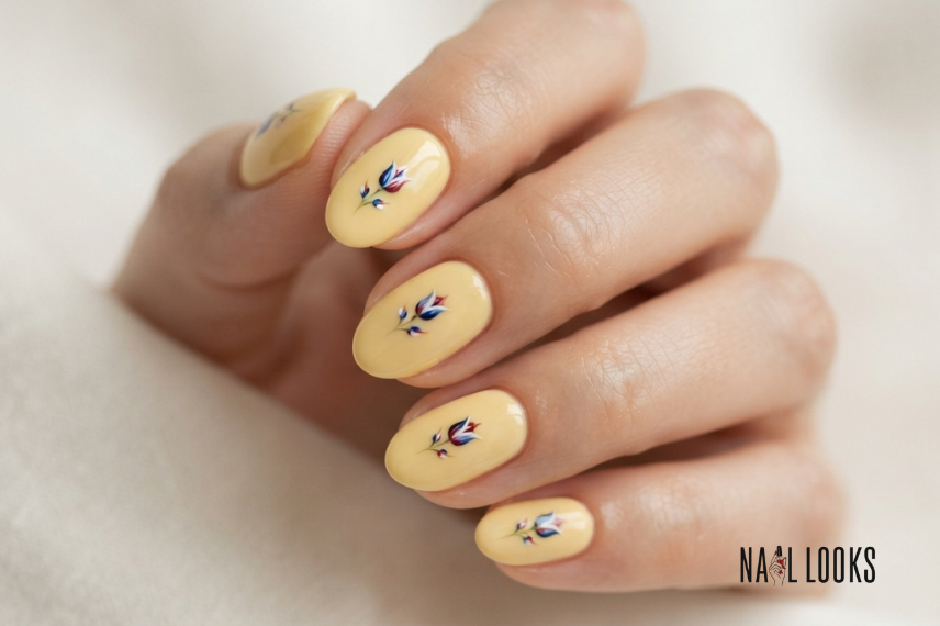 Dutch-Inspired Tulip Nails