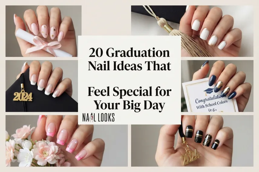 Graduation Nail Ideas