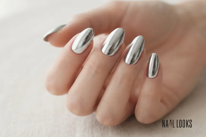 How to Make Chrome Nails Shiny