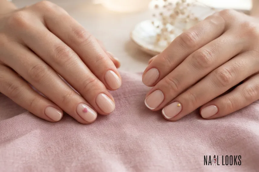 Minimalist Mother’s Day Nail Designs