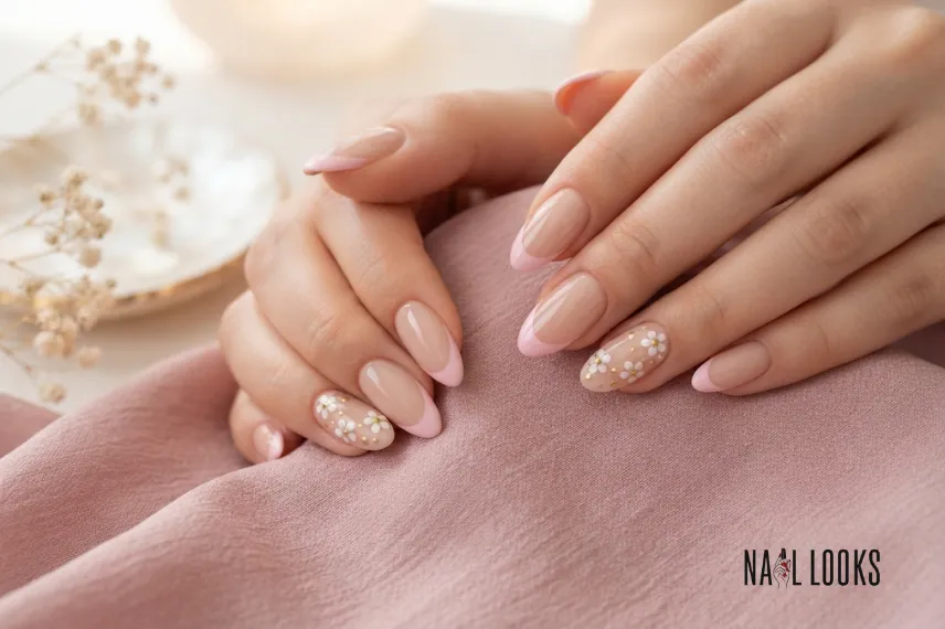 Mother’s Day Nails for Almond Nails