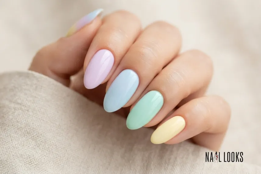 Pastel Italian Manicure