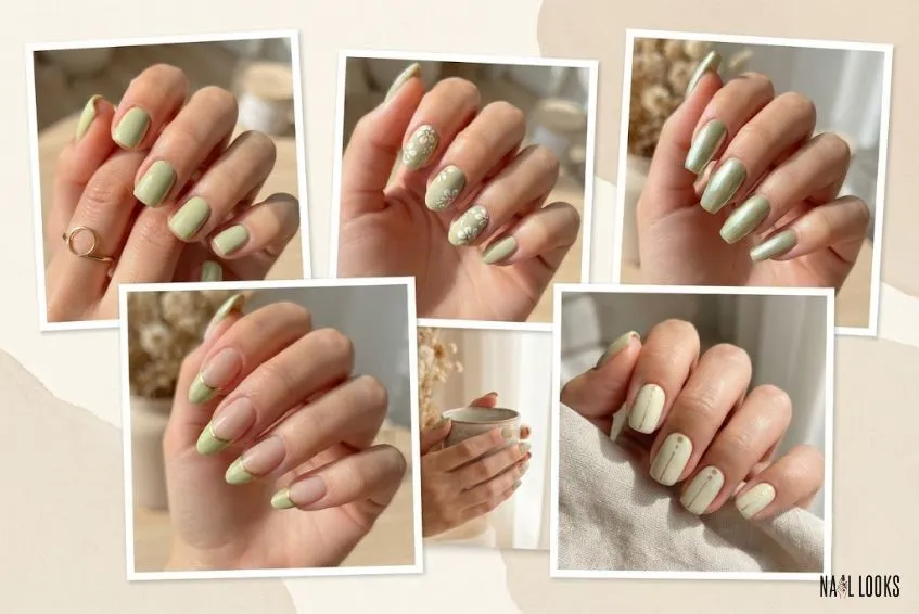 Pistachio Butter Nails